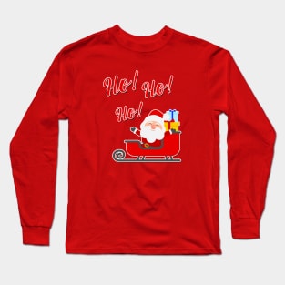 Happy Santa Claus Long Sleeve T-Shirt